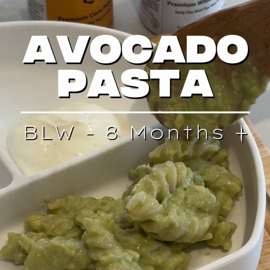 Baby Avocado Pasta (BLW 8 Months+)