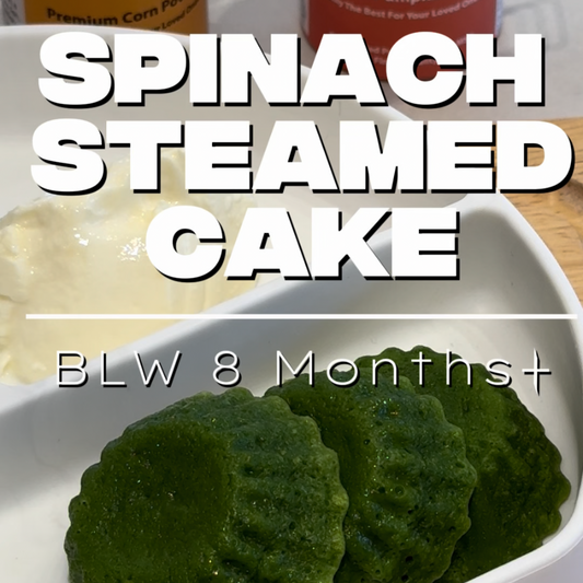 Spinach Steamed Cake