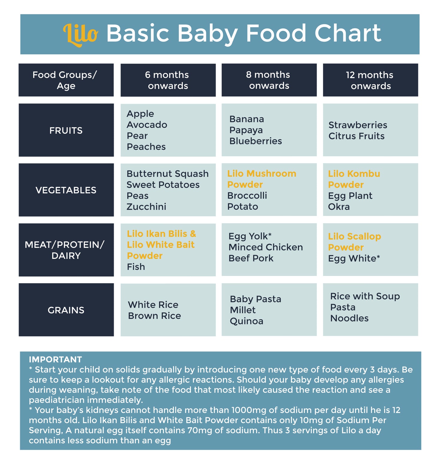 Lilo Premium Mushroom Powder Bottle 50grams - Lilo Premium Ikan Bilis Powder