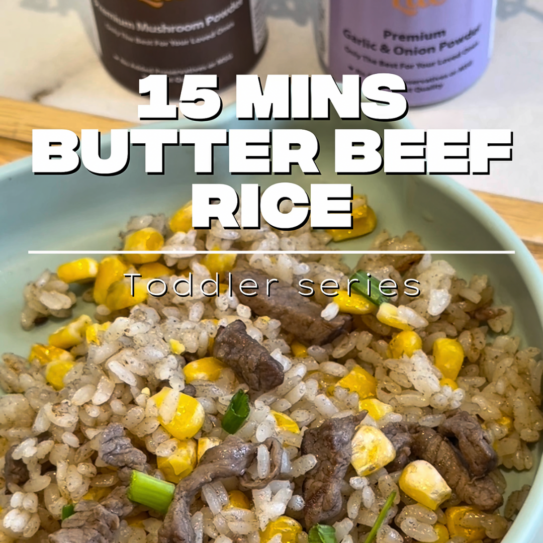 15 Mins Butter Beef Rice
