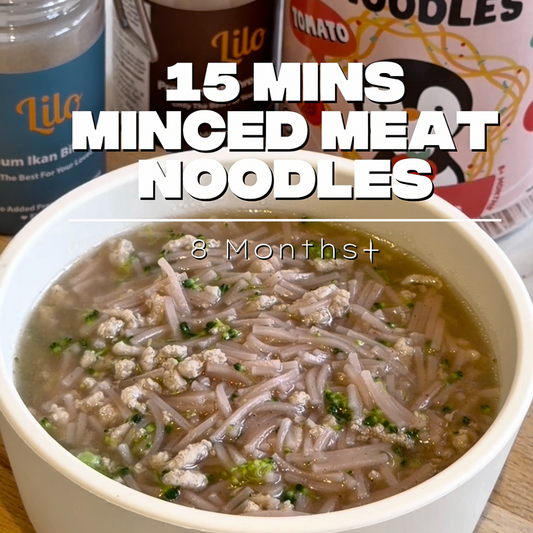 15-Minute Baby Mince Meat Noodles