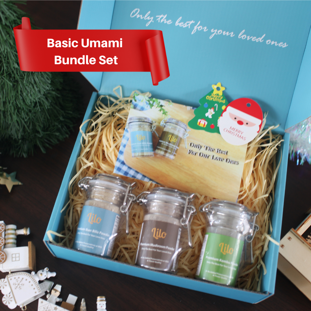 Lilo Xmas Festive Gift Box - Lilo Premium Ikan Bilis Powder