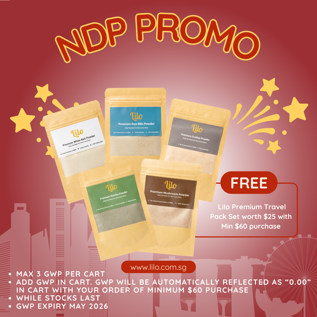 GWP - Lilo Premium Travel Pack Set - Lilo Premium Ikan Bilis Powder